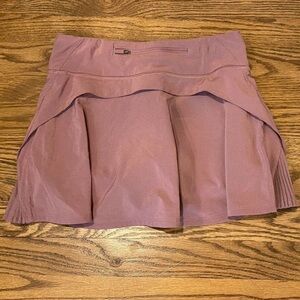 Lululemon Pleated Ruffle Pink Mini Tennis Skort Mauve
